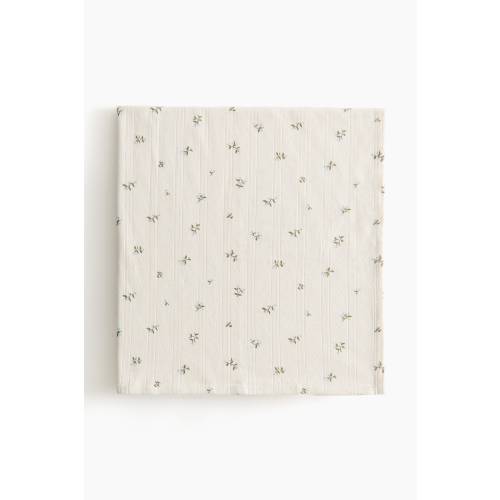 POINTELLE-KNIT BABY BLANKET