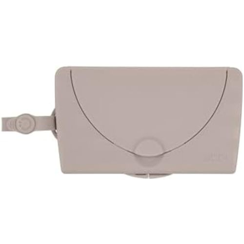 Ubbi On-the-Go Baby Wipes Dispenser, Taupe