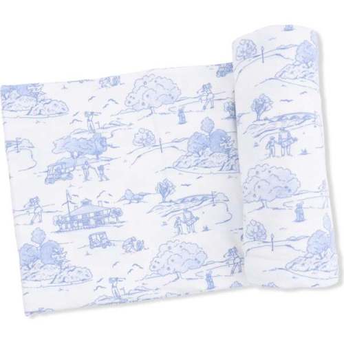 Swaddle Blanket, Golf Toile - Angel Dear | Maisonette