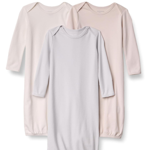 Amazon Essentials Unisex Babies' Long Sleeve Cotton Sleeper Gown
