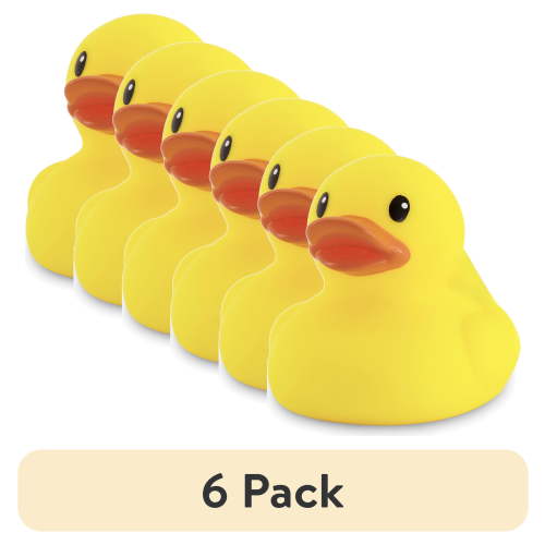 (6 pack) INFANTINO YELLOW DUCK NEW