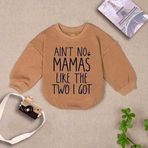 Ain't no mamas like the ones I got Baby Romper, IVF Baby Bodysuit, Sports Baby Romper, Pregnancy Shirt, Newborn Outfit, Baby Shower Gift