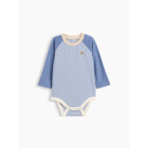 Baby First Favorites Organic Cotton Raglan Bodysuit
