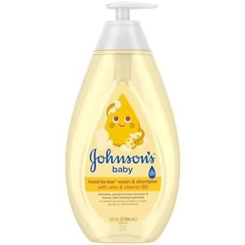 Johnson's Baby Head-to-Toe Wash & Shampoo, Tear Free, 27.1 fl. oz