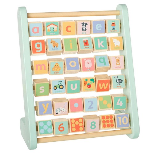 Orange Tree Toys Farmyard Alphabet Abacus