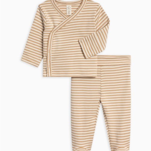 Riley 2 Piece Kimono Wrap Top and Pant Set