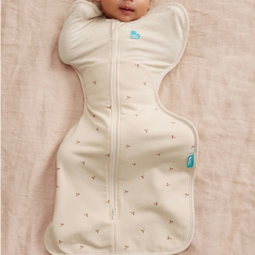 Swaddle Up™ 1.5 TOG Cotton Oatmeal Twigs