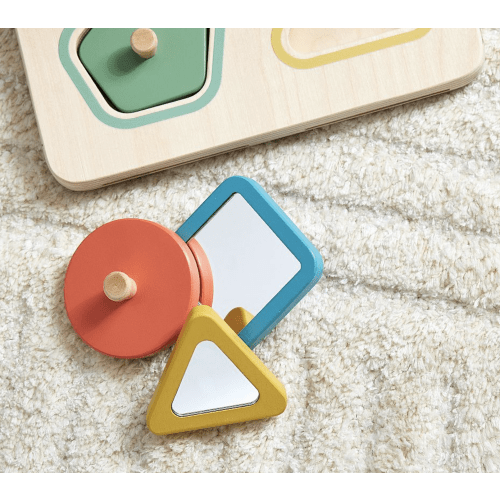 Preppy Rainbow Picture Shape Puzzle