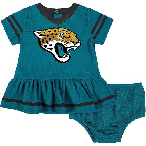 Gerber Girls' NFL Team Jersey Dress and Diaper Cover