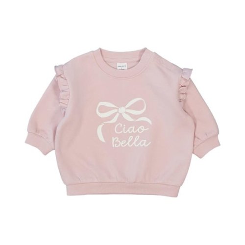 Light Pink Baby Fleece Printed Sweat | Best&Less™ Online