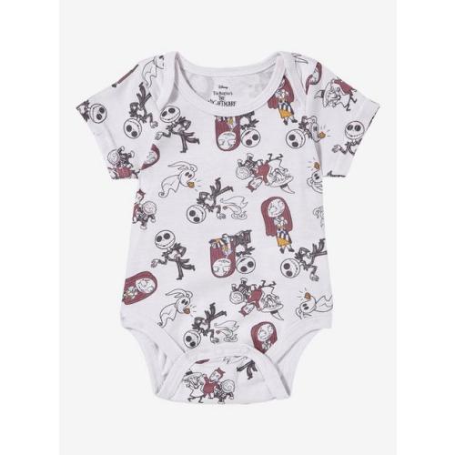 Disney The Nightmare Before Christmas Characters Allover Print Infant One-Piece - BoxLunch Exclusive | BoxLunch