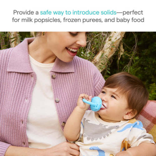 Silicone Baby Food Feeders & Freezer Tray Bundle