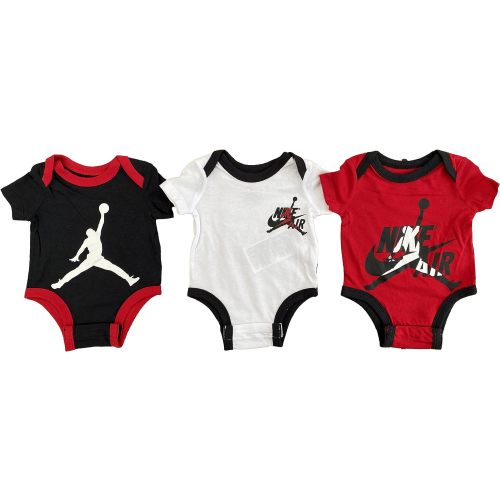 Nike 3 pc onesies 9 month Assorted red/black