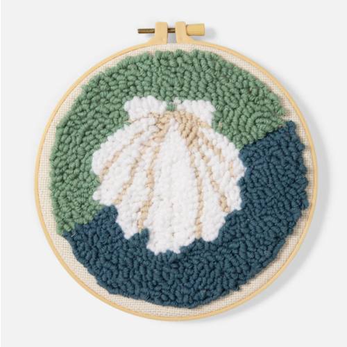 Baptism Shell Punch Needle Kit