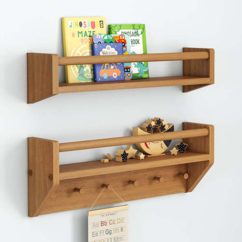 Sidekick Shelf & Wall Shelf With Pegs Bundle