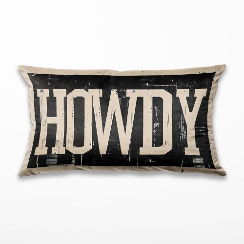 HOWDY PILLOW COVER