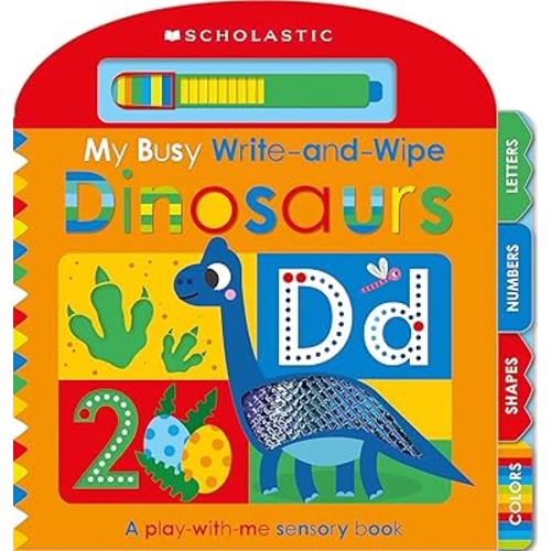 My Busy Write-and-Wipe: Dinosaurs (Scholastic Early Learners)