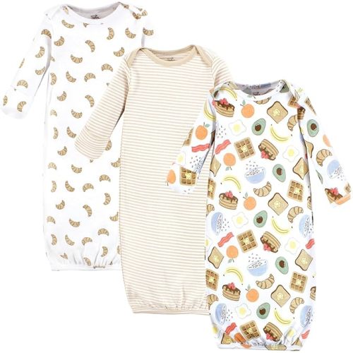 Touched by Nature Unisex Baby Organic Cotton Gowns