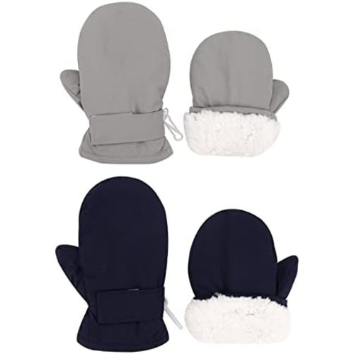 Toddler Gloves Kids Mittens Winter Warm Lined Fleece Gloves Waterproof Snow Baby Mitten for Boys Girls