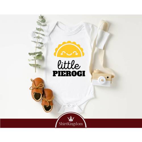 Little Pierogi Bodysuit, Polish Bodysuit, Food Baby Bodysuit, Polish Money Bodysuit, Polska Bodysuit, Baby Gift, Baby Shower, Funny,For Gift