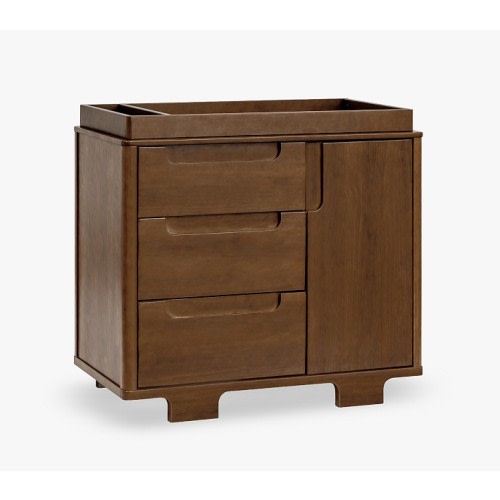 Natural Walnut | Yuzu 3-Drawer Dresser (41w x 19d")