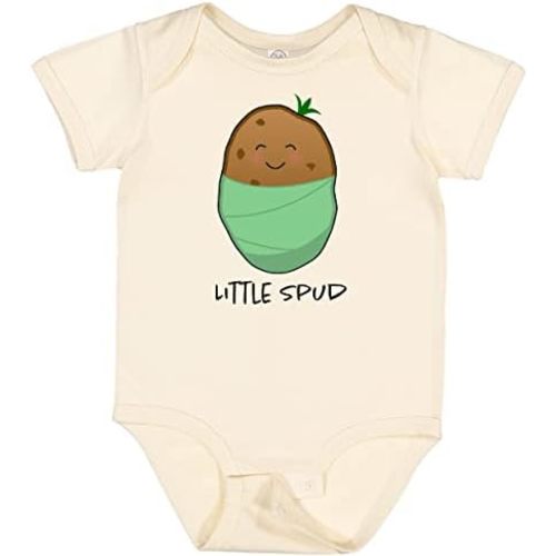 inktastic Little Spud Green Baby Bodysuit