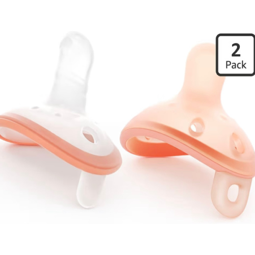 Amazon.com: Garkoko Baby Pacifiers 0–6 Months, One-Piece Soft Silicone Breast-Like Pacifier for Newborn & Breastfed Babies, BPA-Free