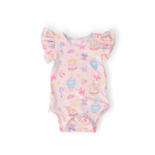 Off to the Circus S/S Flutter Bodysuit