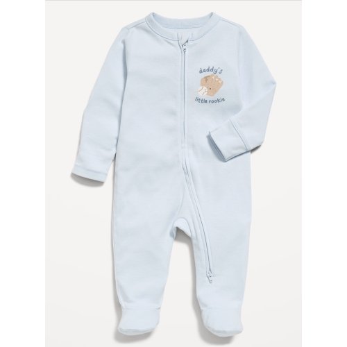 2-Way-Zip Sleep & Play Footed One-Piece for Baby