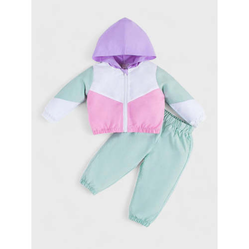 Baby Girl Patchwork Track Set