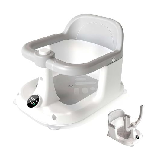 Baby Bath Seat for Infants 6 Months & Up, Sitting up Non-Slip Bathtub Chair