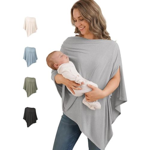 Konssy Rayon Made from Bamboo Nursing Cover for Breastfeeding