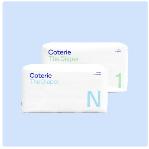 Coterie Diaper + Wipe Pack (N+1)
