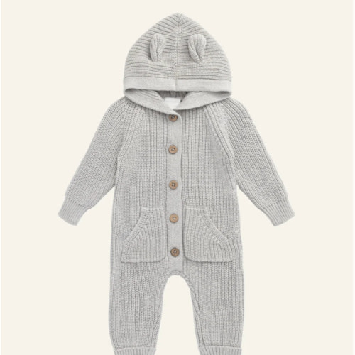 BEAR KNIT ONEPIECE | bornbaby