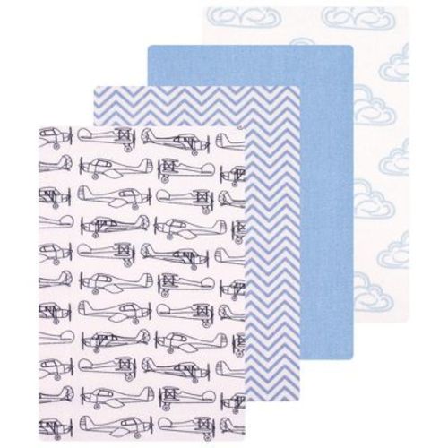 Luvable Friends Little Treasure Flannel Receiving Blankets 4pk