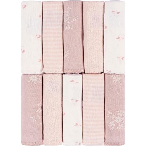 Just Born 10-Pack Baby Washcloths Cotton