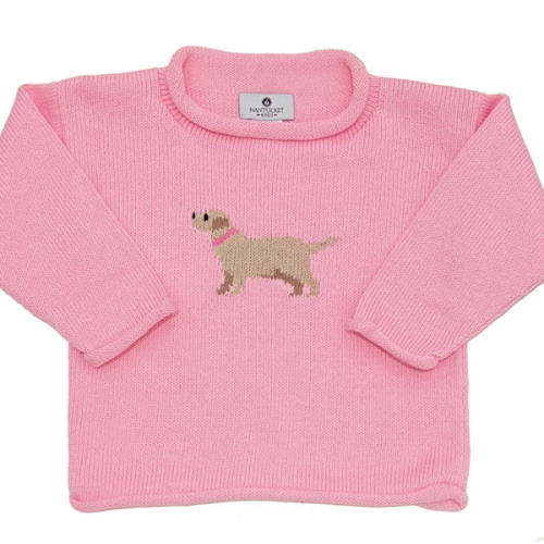 Goldie The Retriever Roll Neck Sweater