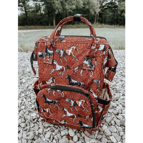 Horsin and Toolin Diaper Bag