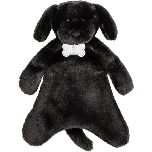 Mud Pie Kids' Huck The Black Labrador Retriever Dog Woobie