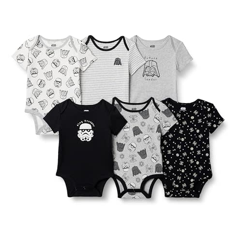 Amazon Essentials unisex-baby Short-Sleeve Bodysuits