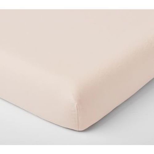 European Linen Cribfit, Blush