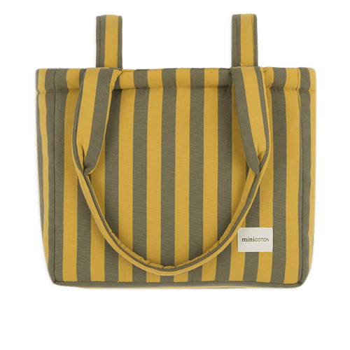 Handle Bag Olive + Gold