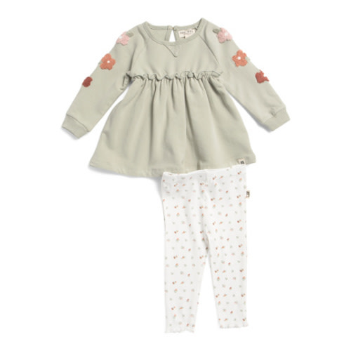 Infant Girls 2pc Floral Printed Tunic And Leggings Set | Kids & Baby | T.J.Maxx