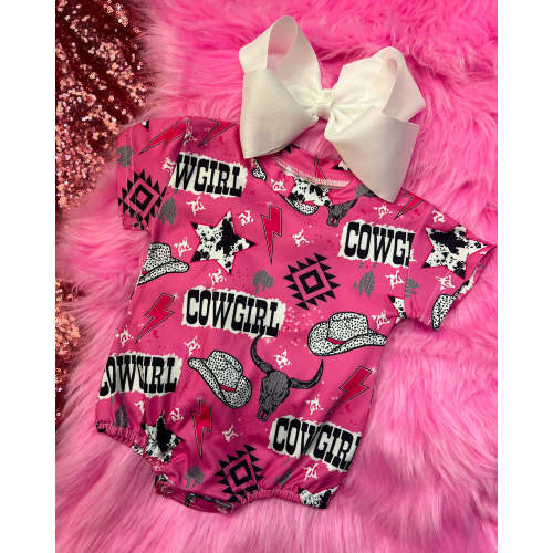 I Wanna Be a COWGIRL Onesie