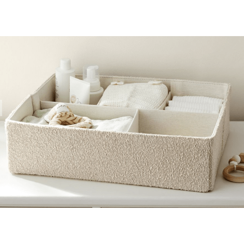 Boucle Nursery Storage Organizer