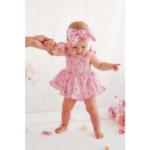 Button Romper + Headband - Elsie – La Sienna Couture
