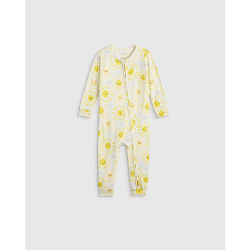 Bamboo One Piece Pajama - Baby in Wildflower Dreams