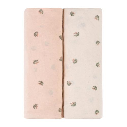 Vintage Floral 2 pack Crib Sheet Set for safer sleep – Ely's & Co.