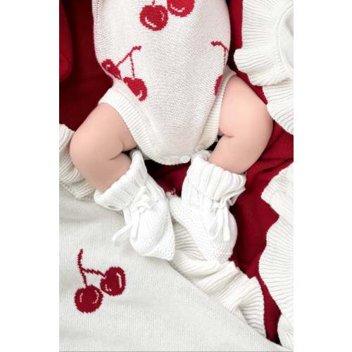 Knitted Booties | Milk – Little and Fern