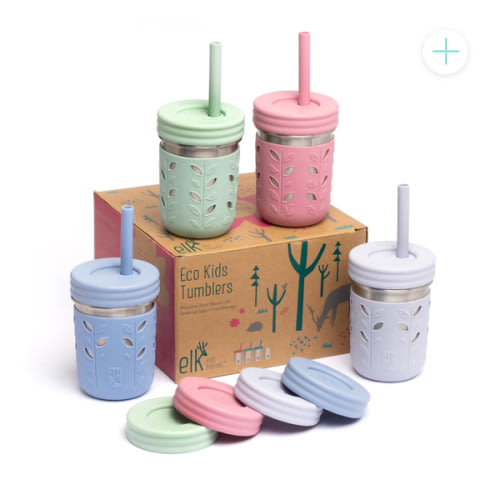 Stainless Steel 10oz Drinking Tumblers + Food Storage